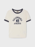韓國 WhoAU Campus Ringer T-shirt【WA375】