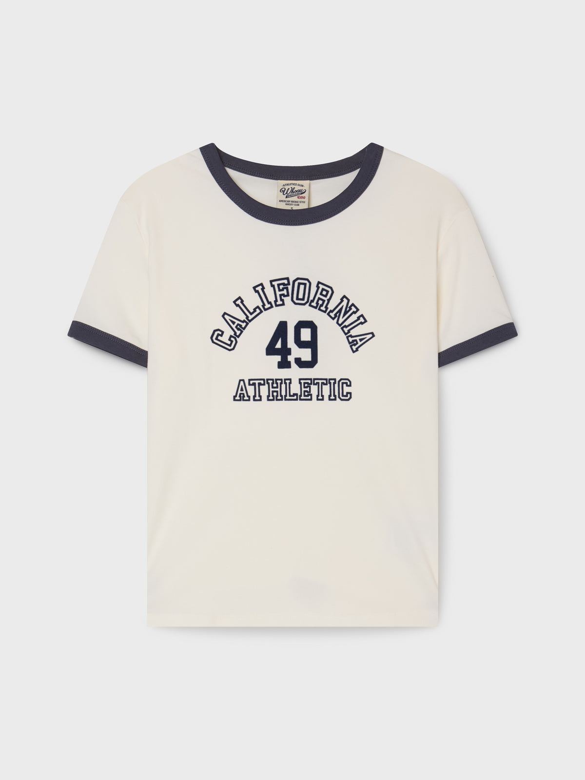 韓國 WhoAU Campus Ringer T-shirt【WA375】