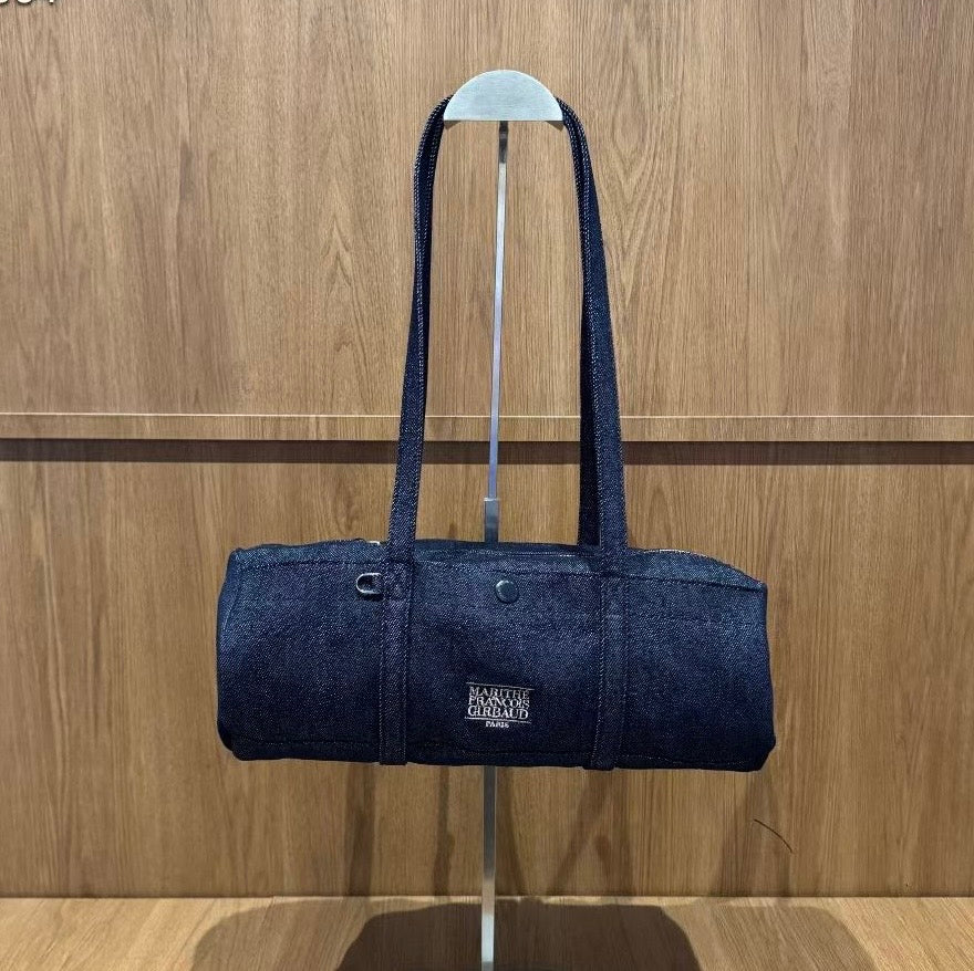 韓國 Marithe Francois Girbaud Classic Logo Casual Duffle Bag【MD185】