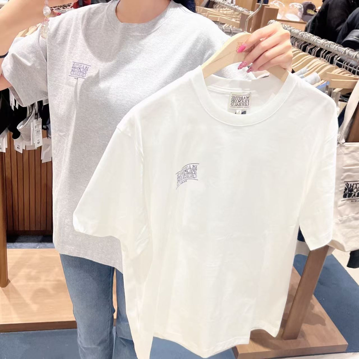 韓國 Marithe Francois Girbaud Doodle Bear Tee【MD268】