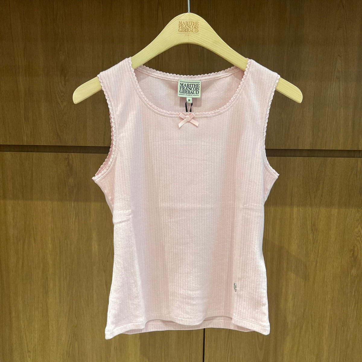 韓國 Marithe Francois Girbaud W Lace Detail Sleeveless【MD331】
