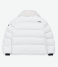 韓國 National Geographic 女款 Bernese Eco-fur Color Block Short Down Jumper【NG1139】
