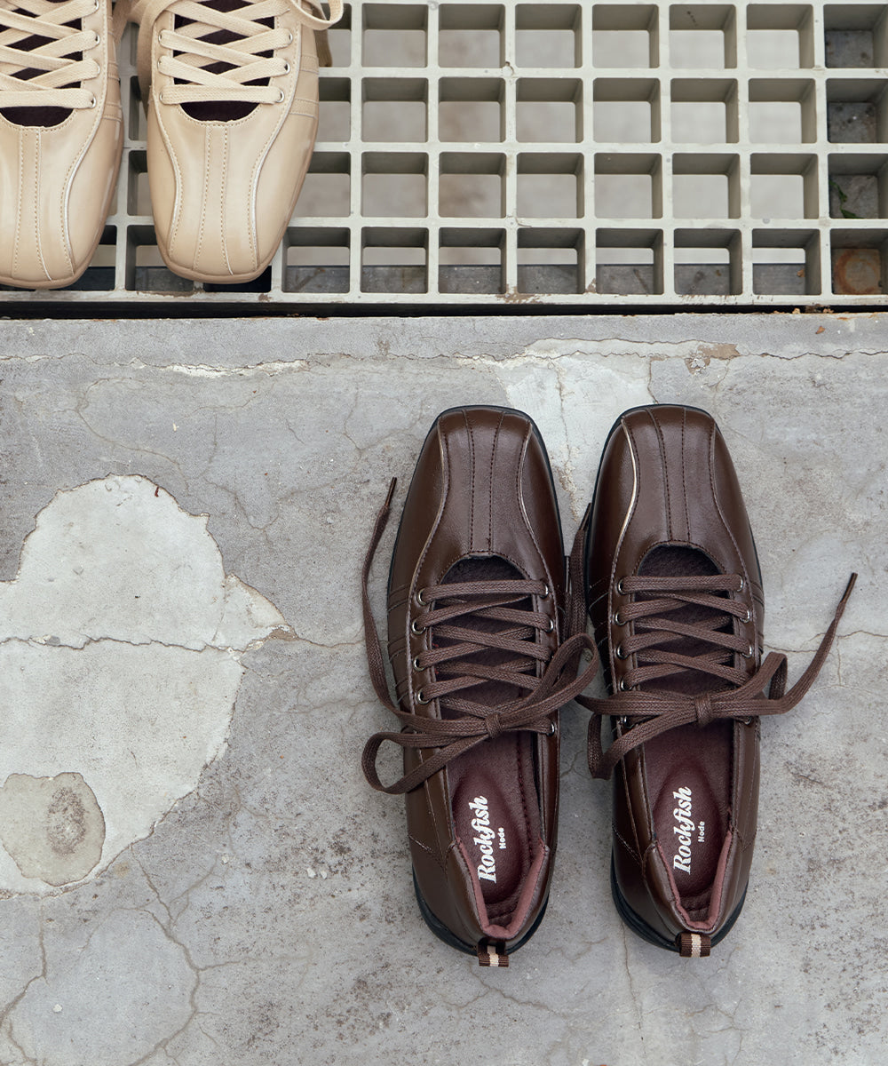 韓國 Rockfish Bliss Laceup Sneakers V2【RH009】