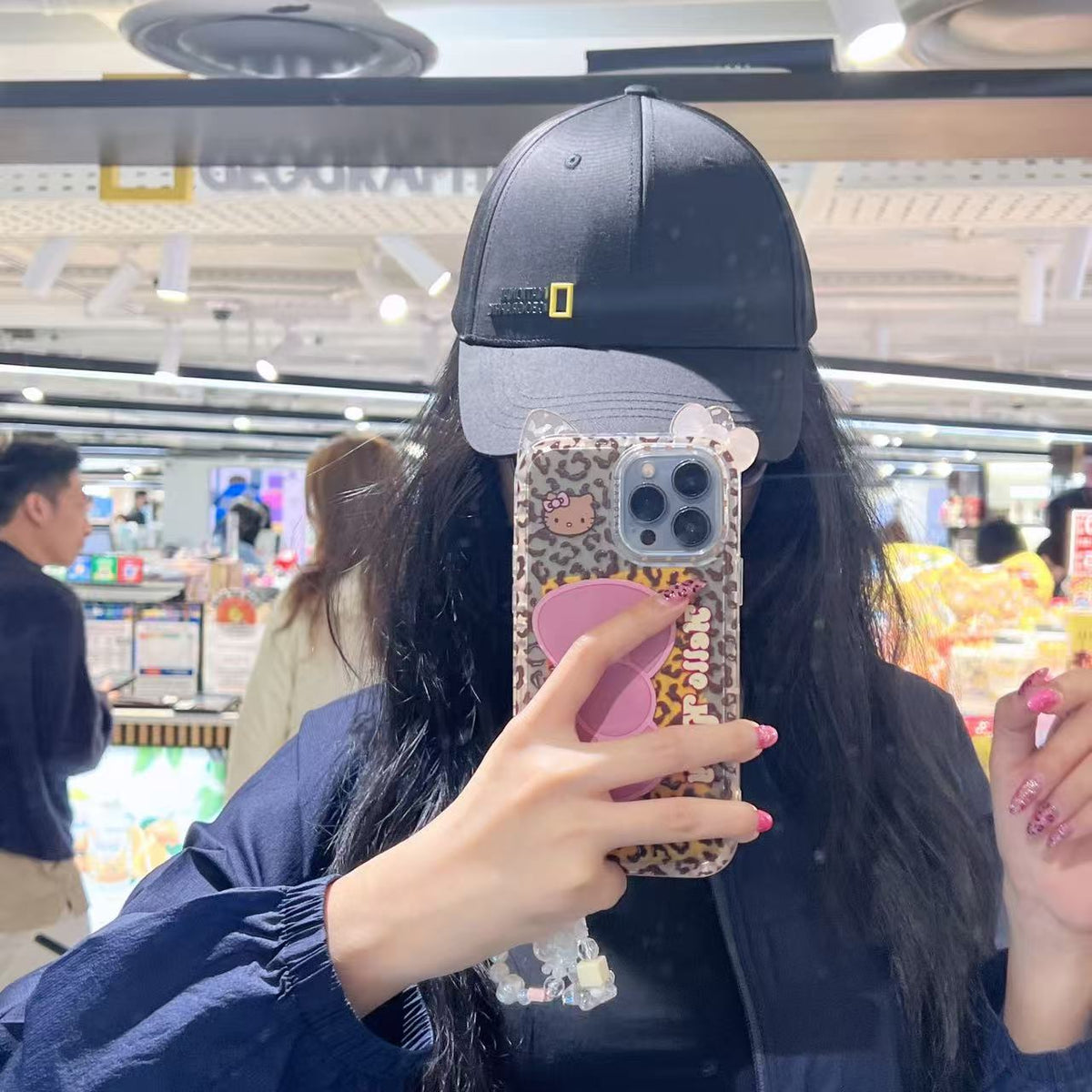 韓國 National Geographic Classic Metal Logo Baseball Cap【NG925】