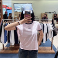 韓國 Marithe Francois Girbaud W Classic Logo Ringer Tee【MD153】