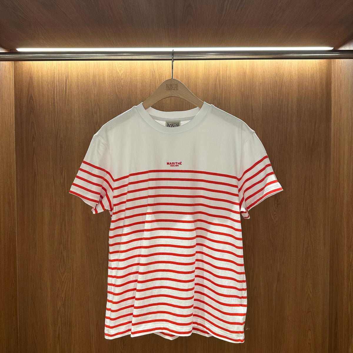 韓國 Marithe Francois Girbaud Block Stripe Tee【MD297】