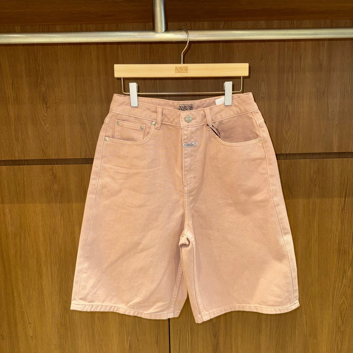 韓國 Marithe Francois Girbaud W Long Bermuda Denim Pants【MD335】