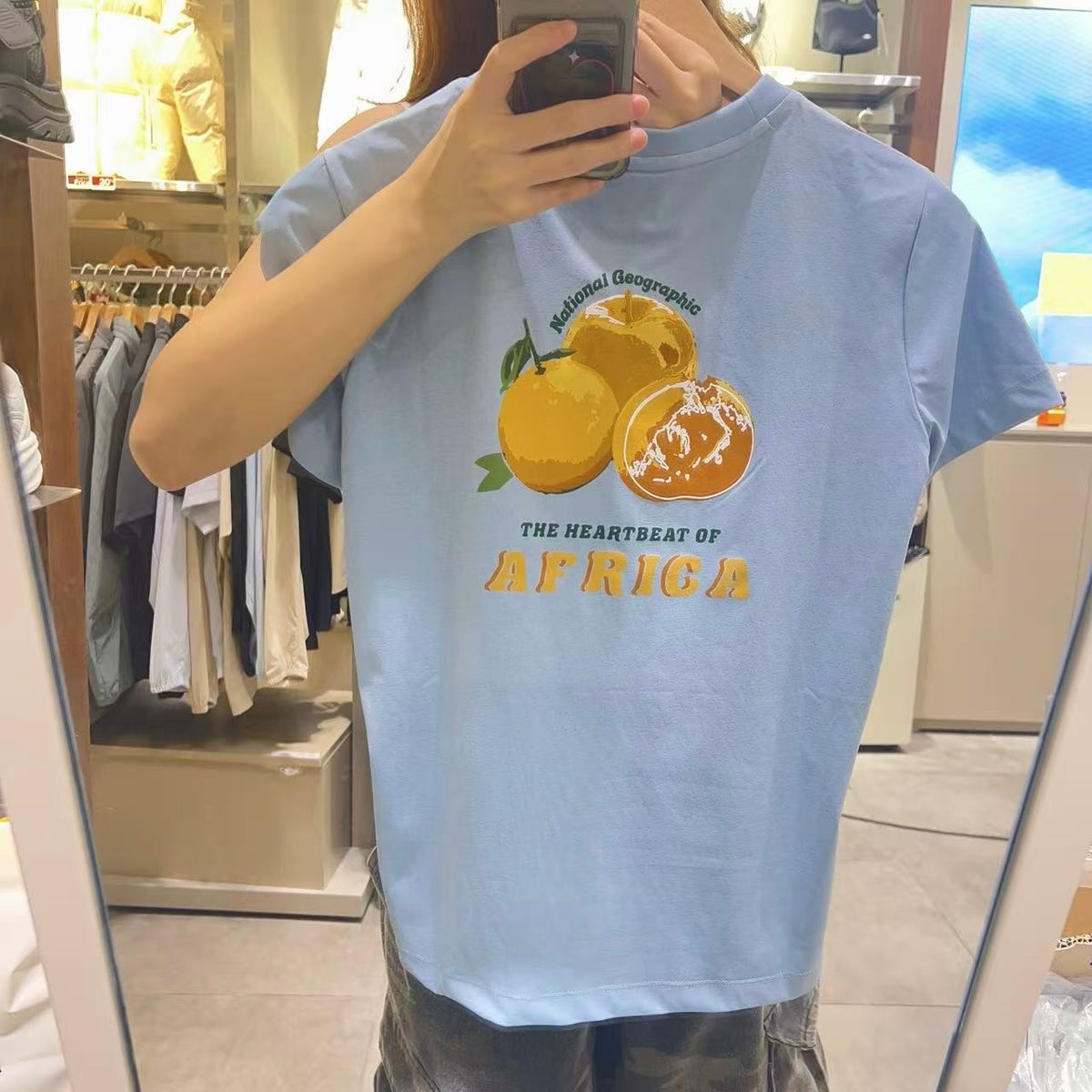 韓國 National Geographic 女款 T-Shirt【NG1089】