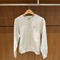 韓國 Marithe Francois Girbaud W Small Claasic Logo V Neck Balloon Sweatshirt【MD364】