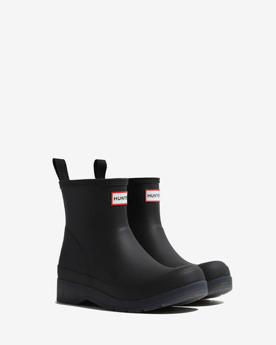 韓國 Hunter Women's Play Translucent Sole Short Rain Boots【HR020】