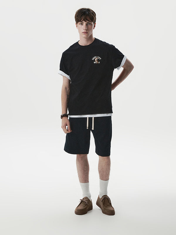 韓國 WhoAU Seoul Tiger T-shirt【WA374】