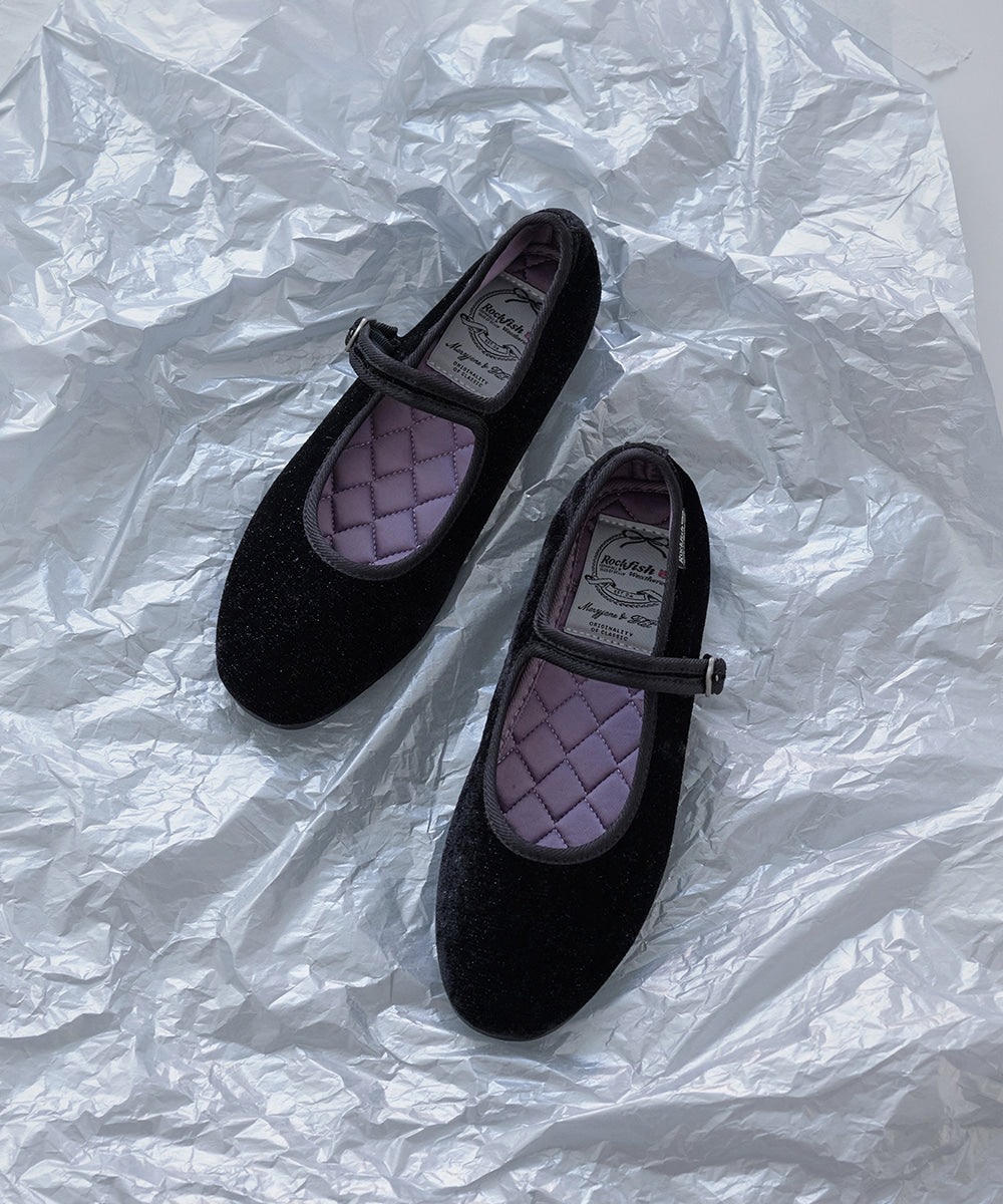 韓國 Rockfish Bella Quilted Maryjanes【RH013】