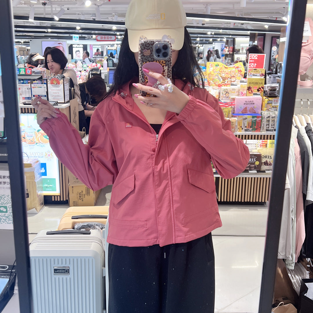 韓國 National Geographic Women's Rio Stretch Hooded Full Zip (防曬面料)【NG876】