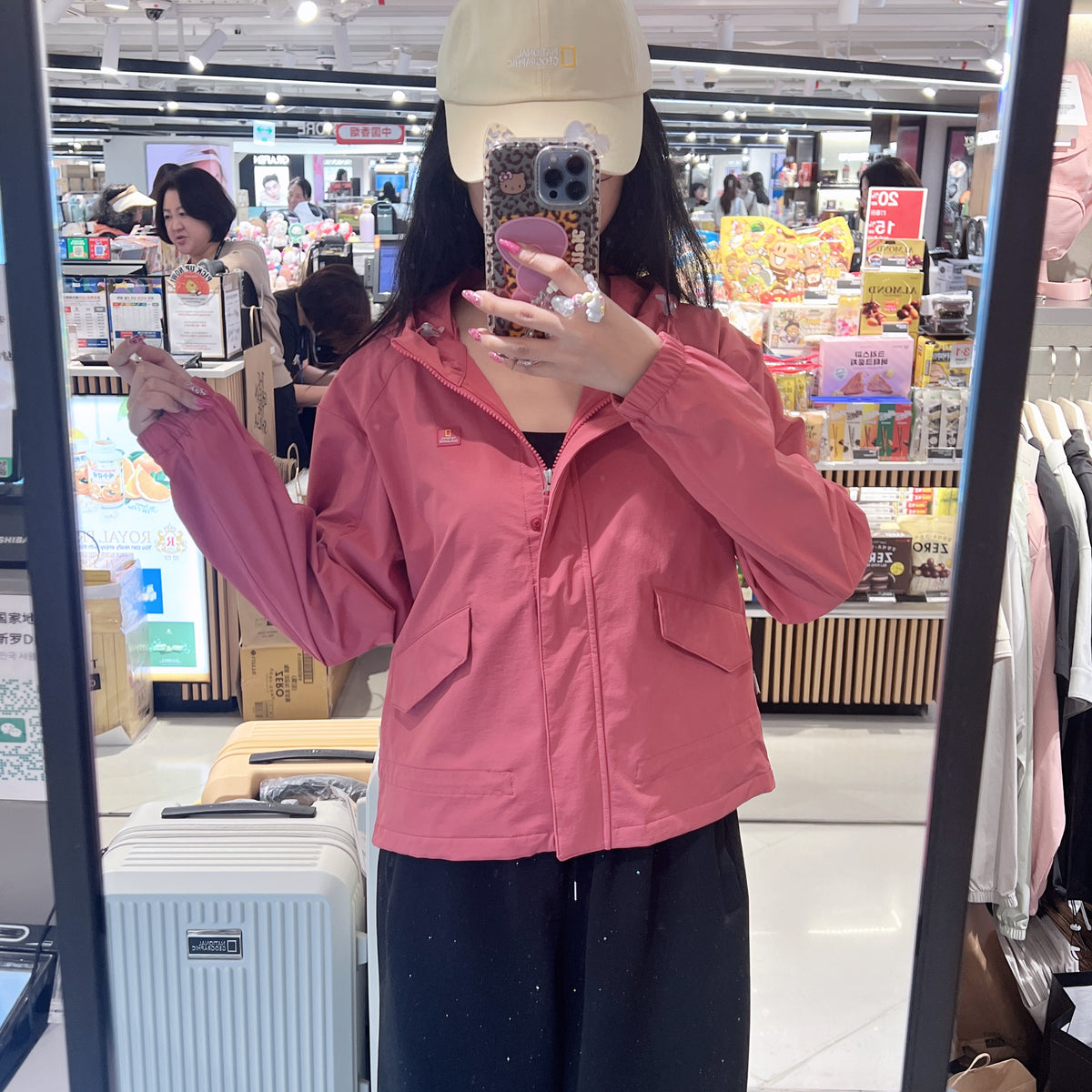 韓國 National Geographic Women's Rio Stretch Hooded Full Zip (防曬面料)【NG876】