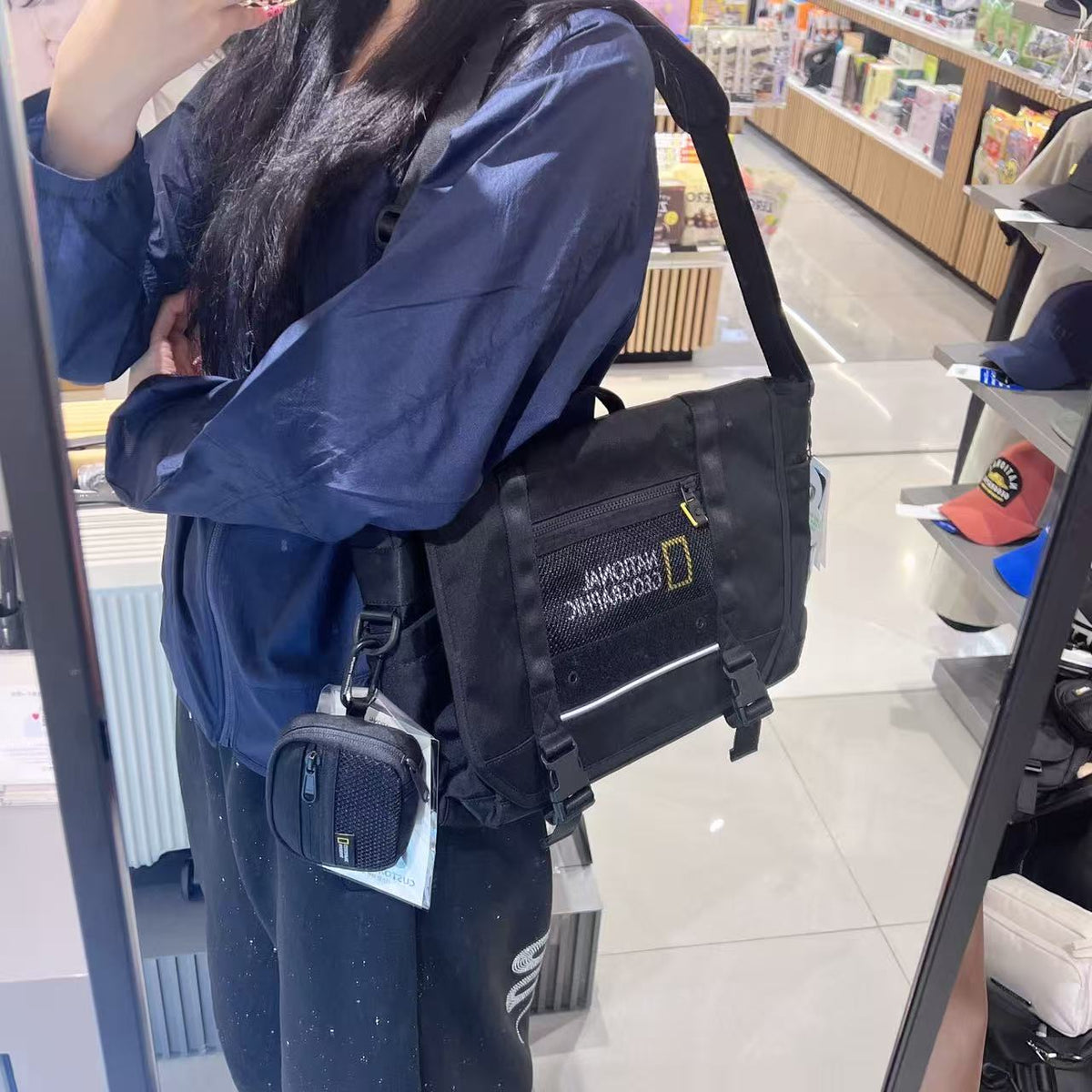 韓國 National Geographic Laco Messenger Bag【NG890】