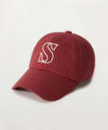 韓國 Satur S Logo Vintage Casual Ball Cap【SR358】