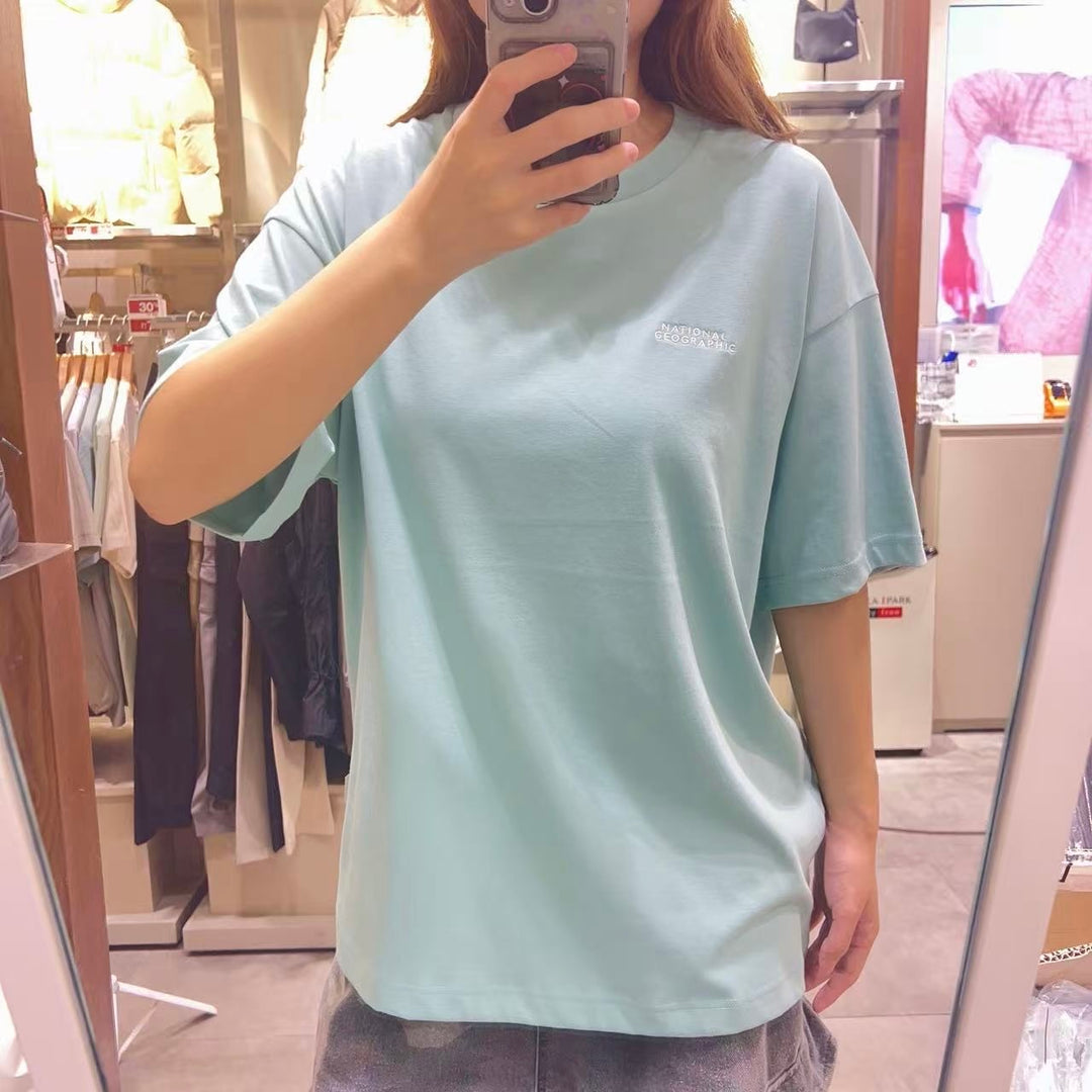 韓國 National Geographic 男女同款 T-Shirt【NG1078】