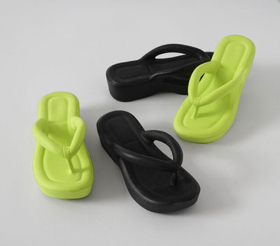 韓國 Chaakan Hippo Platform Flip-flops【CN027】