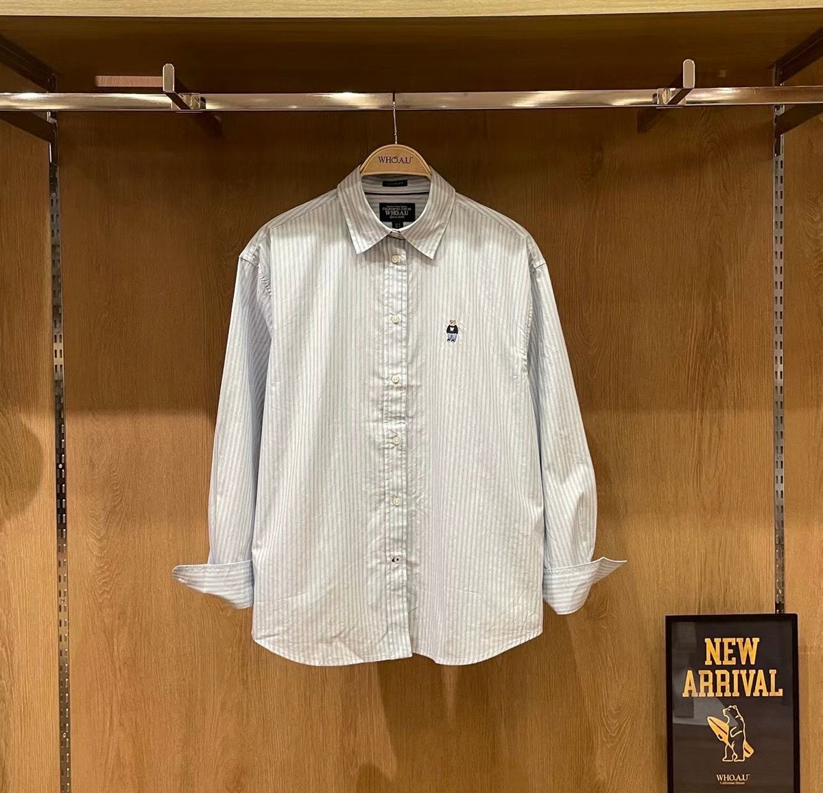 韓國 WhoAU Steve Loose Fit Shirts【WA386】