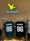 韓國 Mark Gonzales American Football Mesh Short Sleeve T-shirt【MG331】