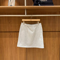 韓國 Marithe Francois Girbaud W Vintage Classic Logo Sweat Mini Skirt【MD206】