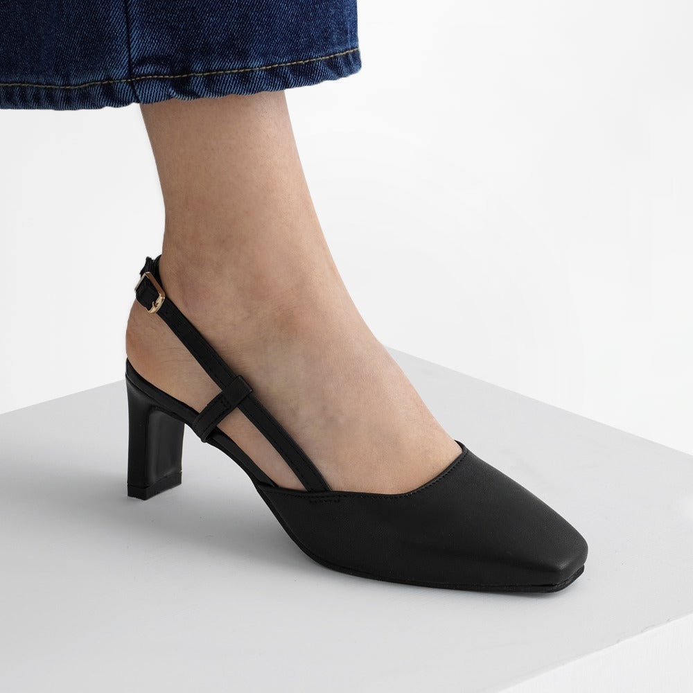 韓國 Chaakan Nore Square Slingback【CN015】