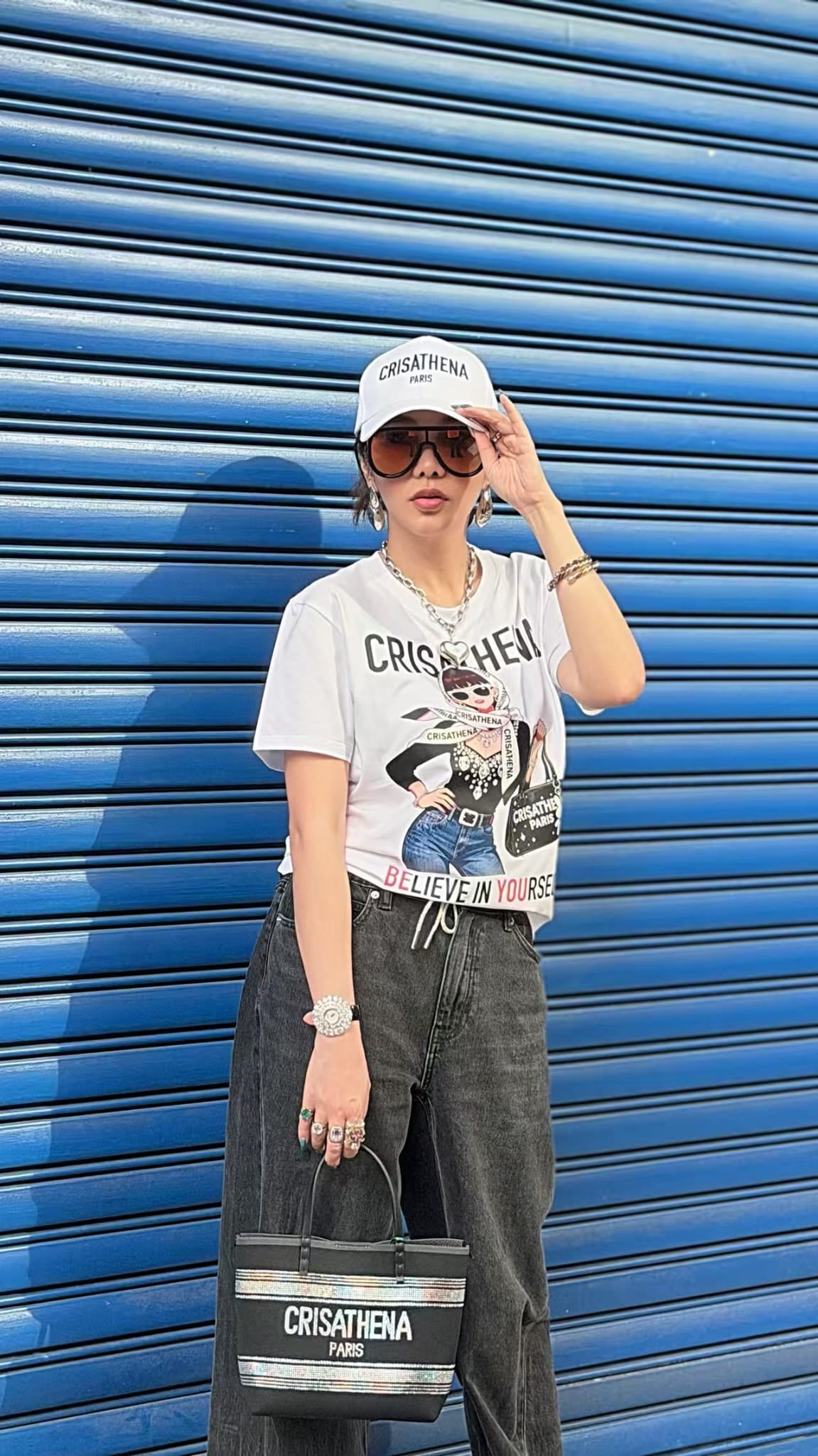 Crisathena Believe In Yourself T-Shirt【SM1843】