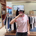 韓國 Marithe Francois Girbaud W Classic Logo Ringer Tee【MD156】
