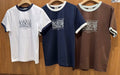 韓國 Marithe Francois Girbaud Aerocool Crack Classic Logo Ringer Tee【MD270】