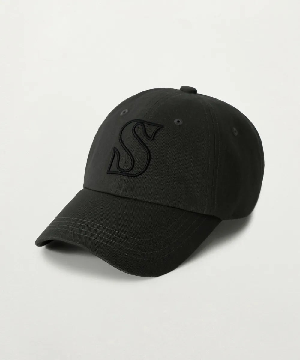 韓國 Satur S Logo Vintage Casual Ball Cap【SR358】