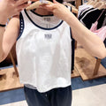 韓國 Marithe Francois Girbaud W Small Classic Logo Sleeveless【MD318】