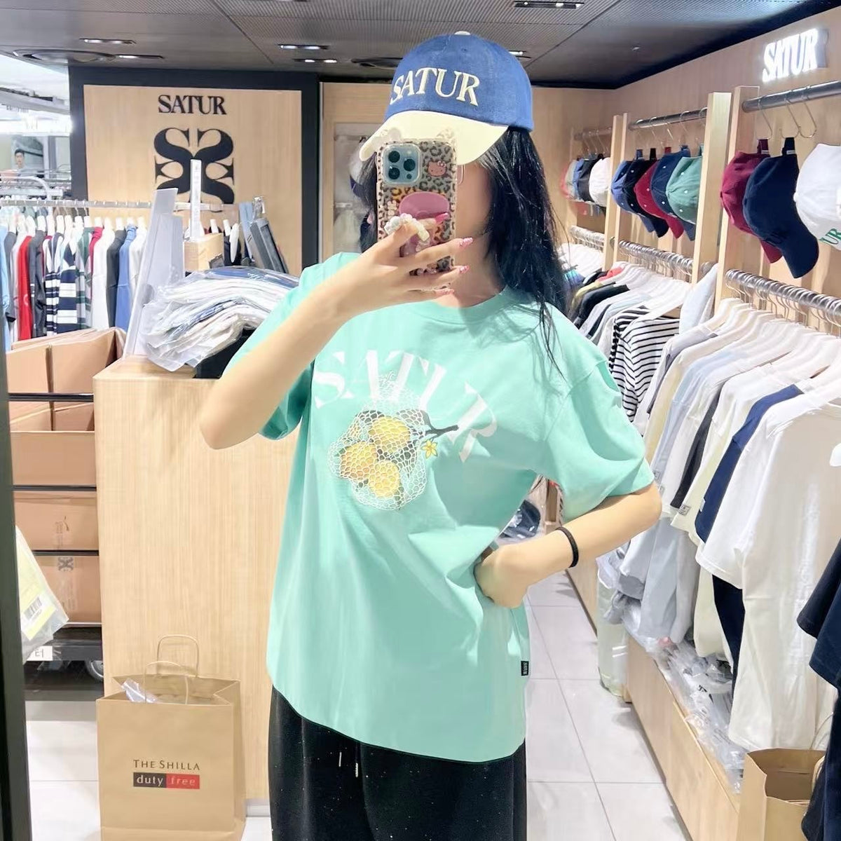 韓國 Satur Net Citron T-Shirt【SR319】