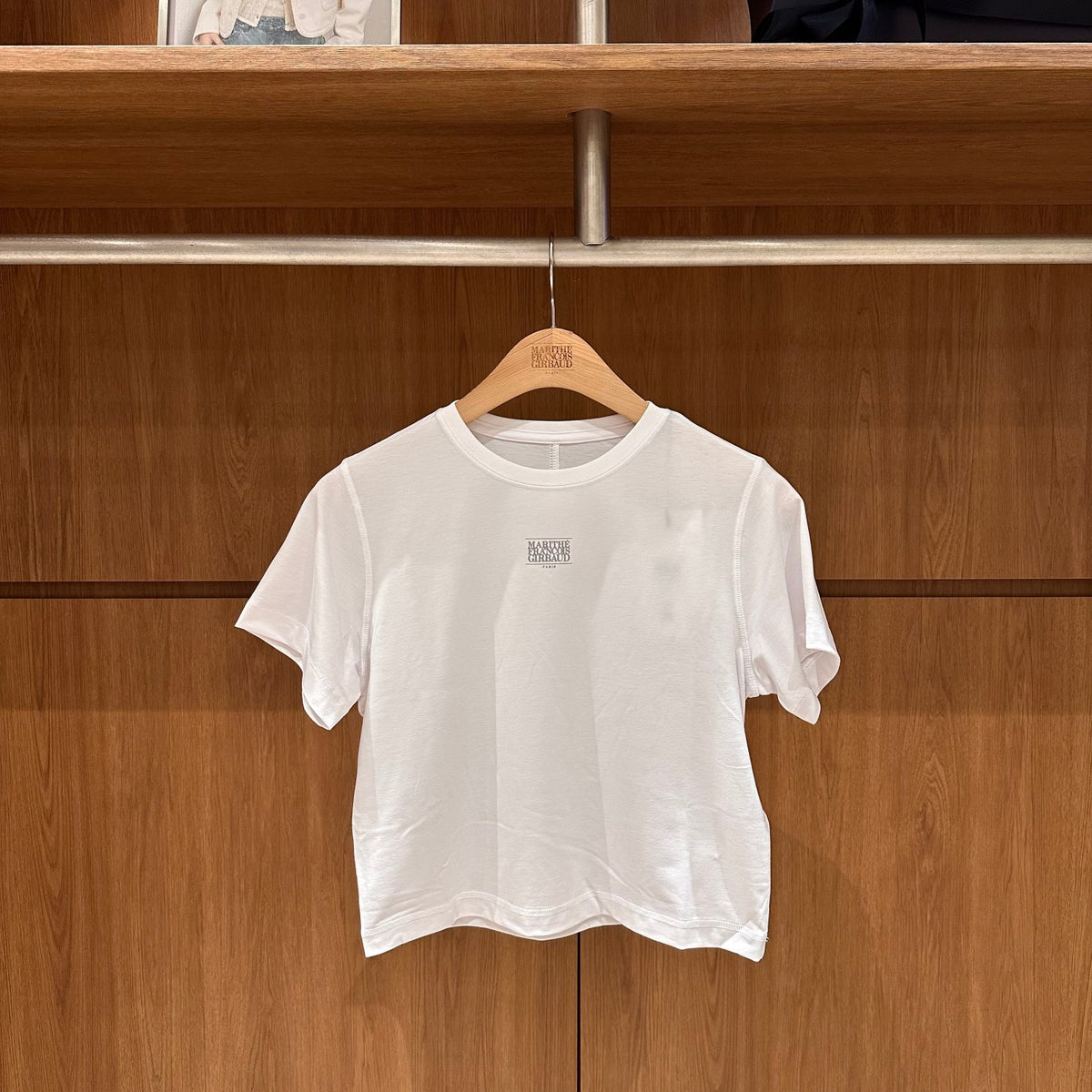 韓國 Marithe Francois Girbaud Sport W Classic Logo Crop Tee【MD216】