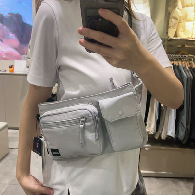 韓國 National Geographic Light Wide Crossbody Bag【NG902】