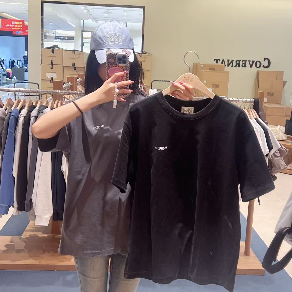 韓國 Marithe Francois Girbaud Small Regular Logo Tee【MD235】