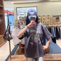 韓國 Marithe Francois Girbaud W Vintage Eiffel Tower Logo Oversized Tee【MD288】