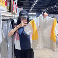 韓國 National Geographic Women's Barely Woven Contrast Short Sleeve Anorak【NG1050】
