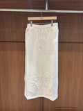韓國 Marithe Francois Girbaud W Classic Logo Long Sweat Skirt【MD372】