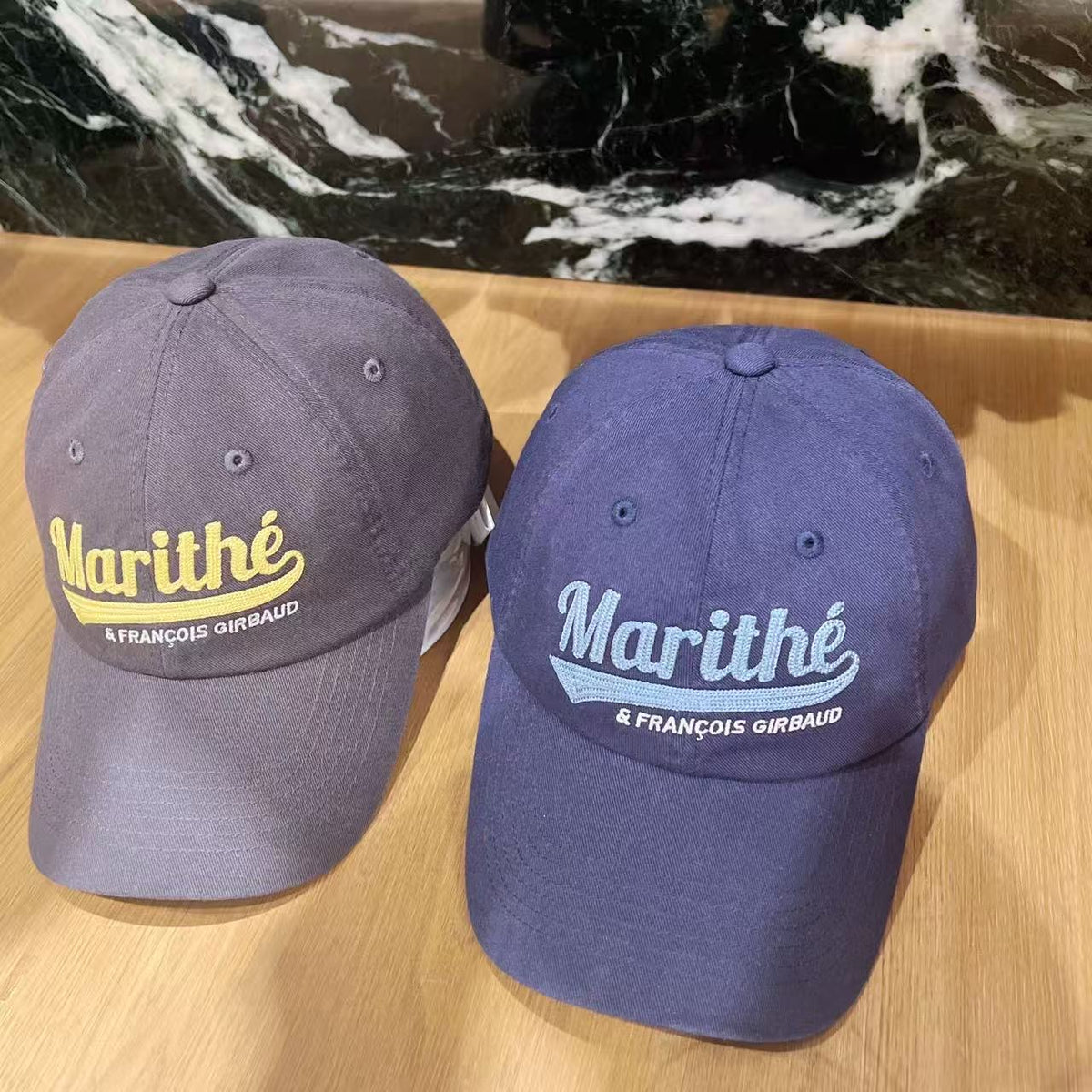 韓國 Marithe Francois Girbaud Vintage Baseball Graphic Cap【MD259】