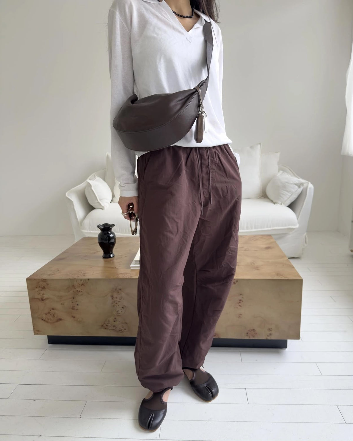 韓國 Bucks & Leather 新月包【SM2304】