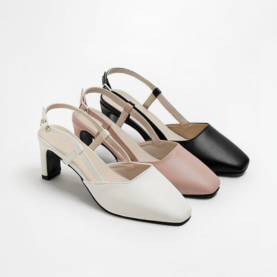 韓國 Chaakan Nore Square Slingback【CN015】