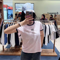 韓國 Marithe Francois Girbaud W Classic Logo Ringer Tee【MD153】