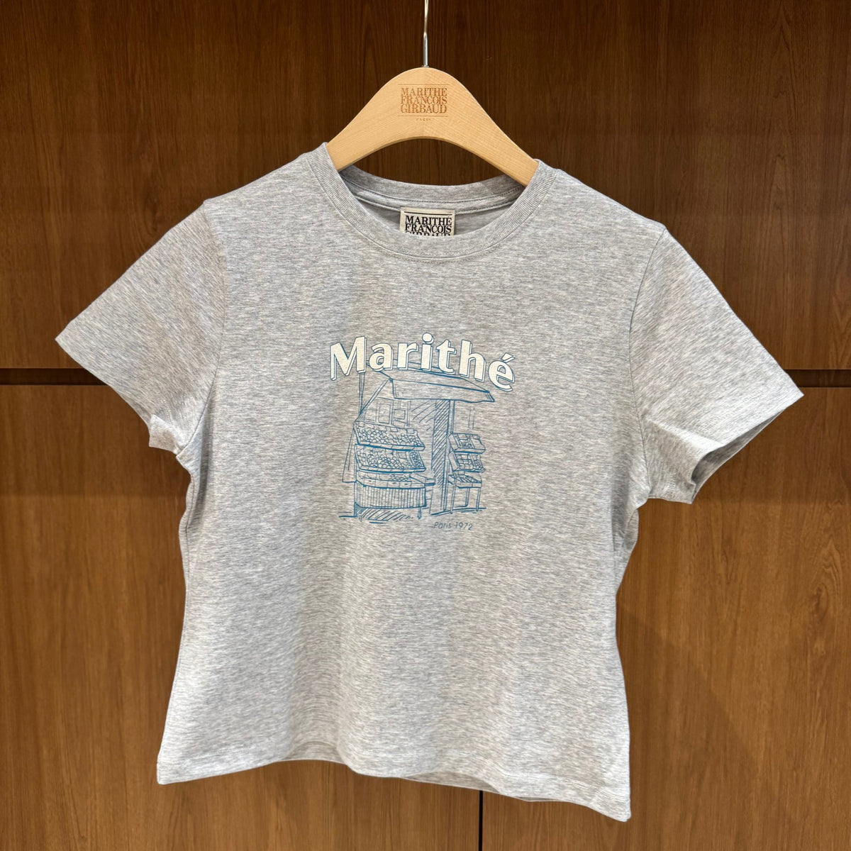 韓國 Marithe Francois Girbaud W French Fruit Shop Graphic Tee【MD312】
