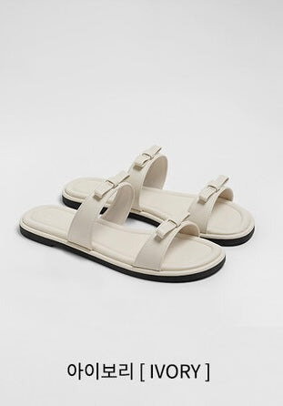 韓國 Chaakan Barneys Ribbon Slippers 【CN053】