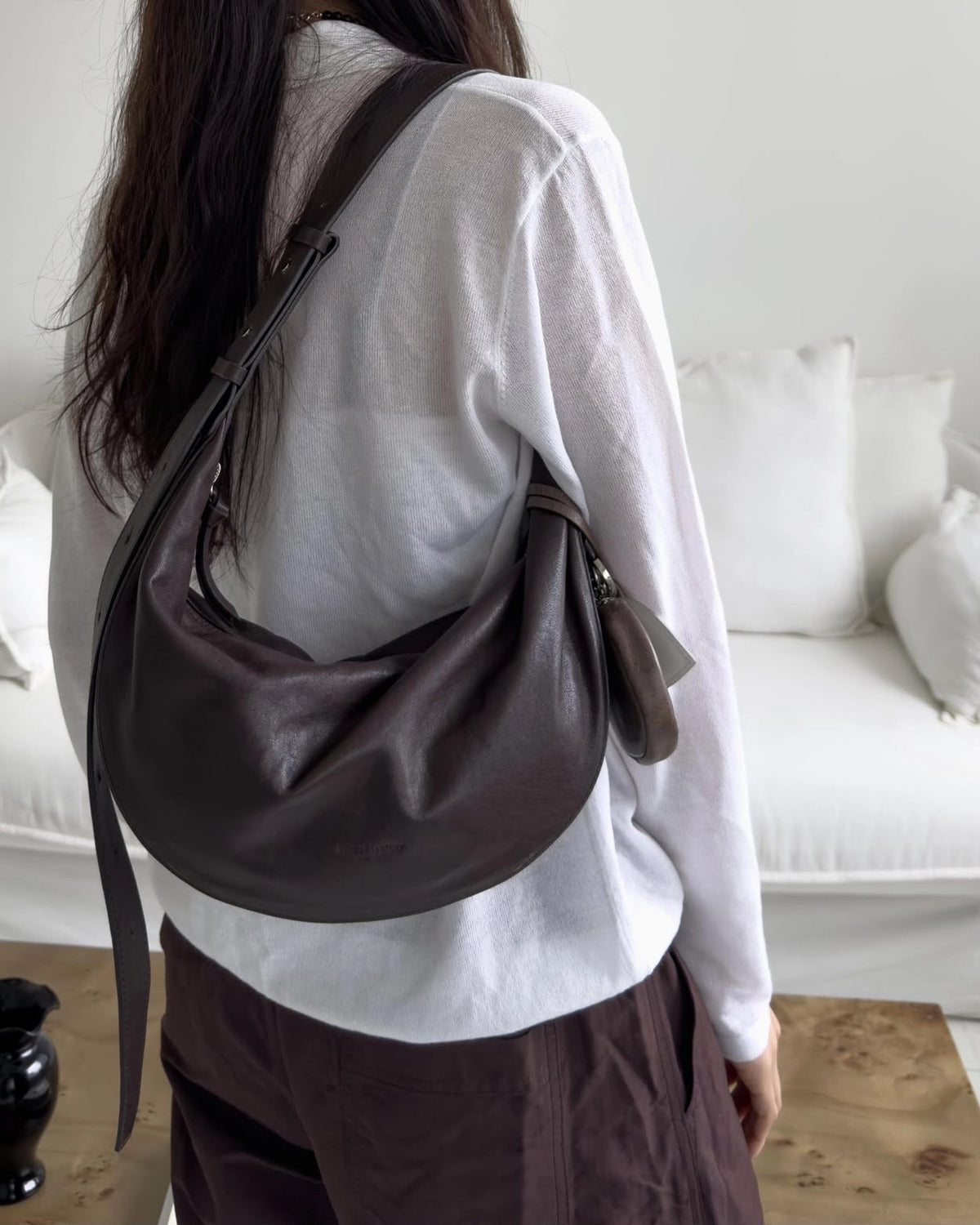 韓國 Bucks & Leather 新月包【SM2304】