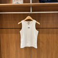 韓國 Marithe Francois Girbaud W Ribbon Classic Logo Sleeveless【MD314】