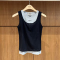 韓國 Marithe Francois Girbaud W Layered Sleeveless【MD301】