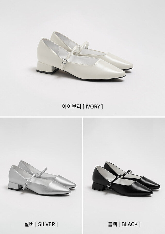 韓國 Chaakan Gail Mary Jane Pumps【CN020】