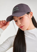 韓國 AKIII Classic Vintage Color Lettering Ball Cap【SM2073】
