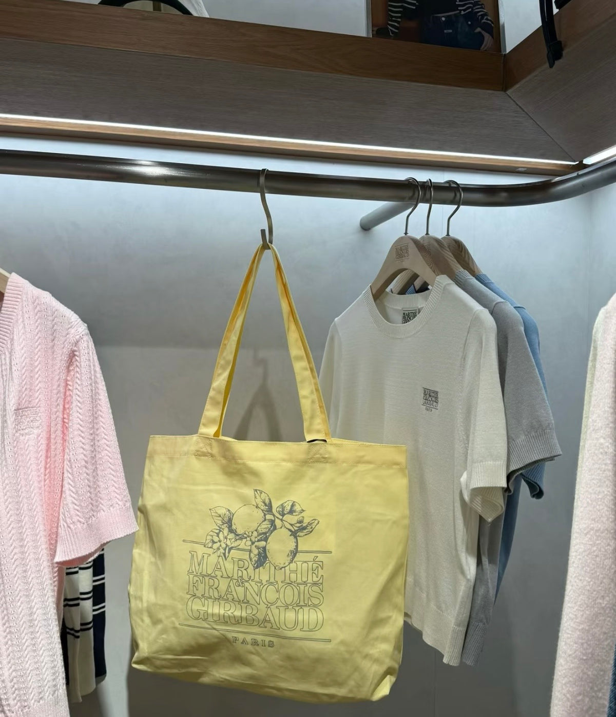 韓國 Marithe Francois Girbaud Lemon Classic Logo Eco Bag【MD234】